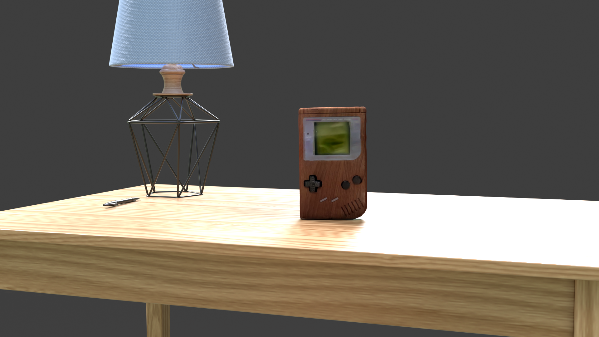 GameBoy prototype render view
